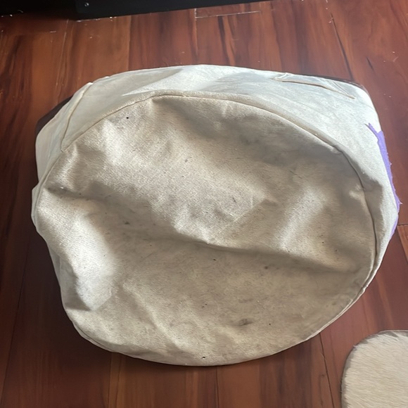 3 Sprouts Elegant Cream and Purple Bag with Versatile Design - Picture 6 of 6